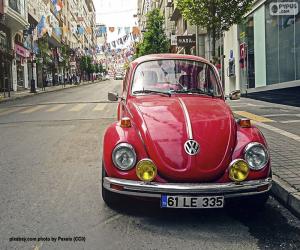 yapboz Volkswagen Kırmızı Böceği